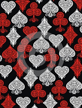 Playing card background