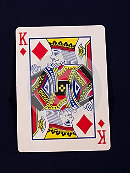 Playing Card King of Diamonds