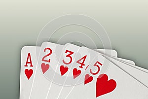 Playing card is a piece of specially prepared card stock