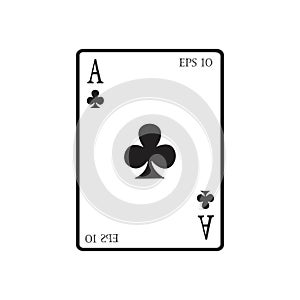 playing card Vector Icon illustration design