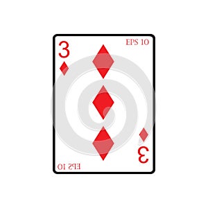 playing card Vector Icon illustration design