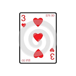 playing card Vector Icon illustration design