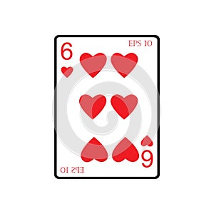 playing card Vector Icon illustration design