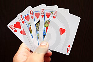 Playing cards photo