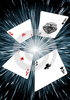 Playing Cards - Flying Aces Background