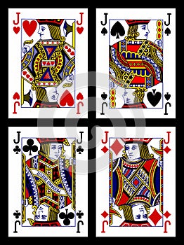 Playing cards - jacks