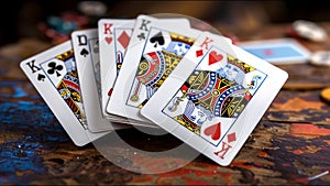 Playing Cards Poker Rummy Cribbage Gambling Solitaire