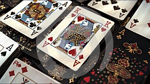 Playing Cards Poker Rummy Cribbage Gambling Solitaire