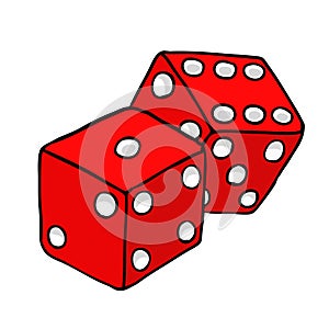 Playing dice