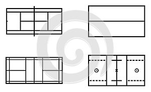 Playing Fields Icons Set 5