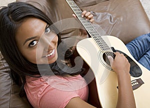 Playing Guitar