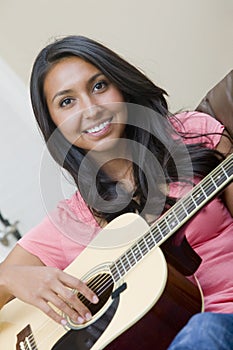 Playing Guitar