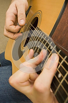 Playing Guitar