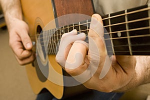 Playing Guitar