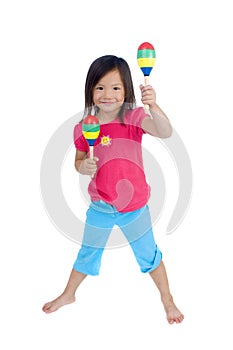 Playing Maracas