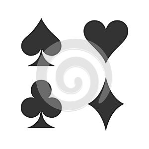 Playing card symbols