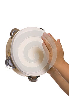 Playing the tambourine 2