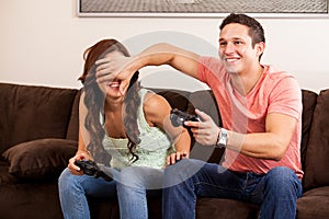 Playing video games and cheating