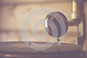 Playing vintage music