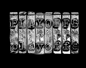 Playoffs concept photo