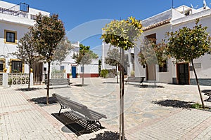 Plaza Castillo Marbella old town Spain