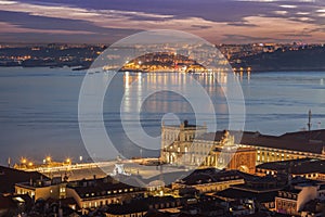 Plaza of Comerce in Lisbon