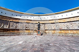 Plaza in Cuenca, Ecuador photo