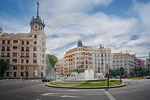 Plaza de Alonso Martinez Square - Madrid, Spain photo