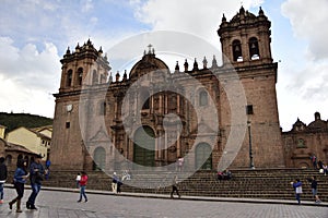 Plaza de Armas of the city of Cusco, Peru