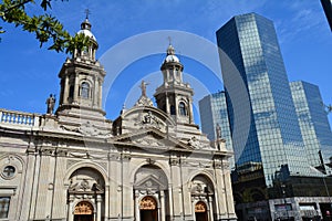 Plaza de Armas in Santiago de Chile photo