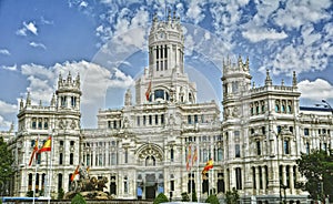 Plaza de Cibeles, Madrid, Spain