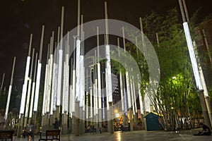 The Plaza de Cisneros or Parque de las Luces is a square located in MedellÃ­n.