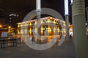 The Plaza de Cisneros or Parque de las Luces is a square located in MedellÃ­n.