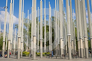 The Plaza de Cisneros or Parque de las Luces is a square located in MedellÃ­n