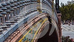 The Plaza de Espana, designed by Anibal Gonzalez photo