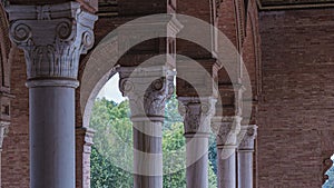 The Plaza de Espana, designed by Anibal Gonzalez photo