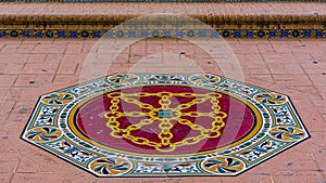 The Plaza de Espana, designed by Anibal Gonzalez photo