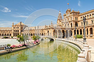 Plaza de espana sevilla photo