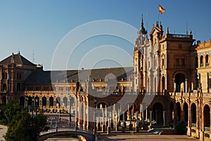 Plaza de Espana in Seville