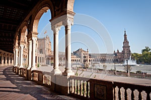 Plaza de Espana, Seville photo