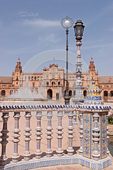 Plaza de Espana in Seville