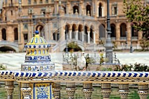 Plaza de Espana Spain Square in Seville, Spain