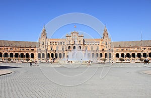 Plaza de Espana in Sevilla photo