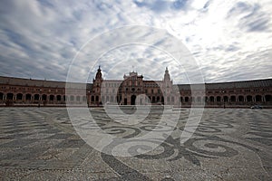 Plaza de Espania, Seville, Spain photo