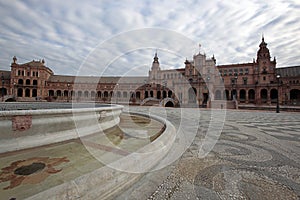 Plaza de Espania, Seville, Spain photo