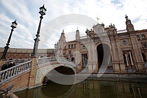 Plaza de Espania, Seville, Spain photo