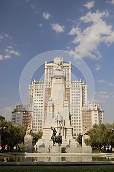 Plaza de EspaÃÂ±a, Madrid photo