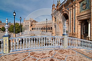 Plaza de EspaÃ±a. Sevilla, Spain