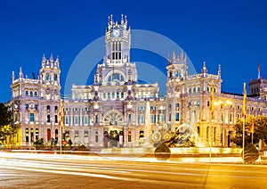 Plaza de la Cibeles Madrid photo