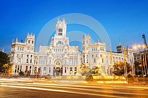 Plaza de la Cibeles Madrid photo